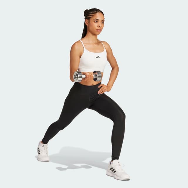 Detalle de Adidas Sujetador Aeroreact Training 3 bandas