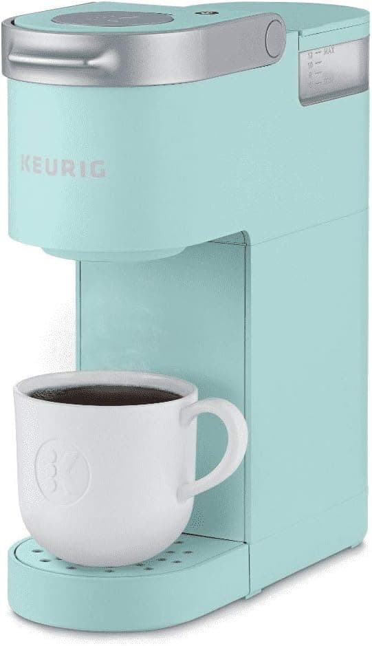 Detalle de Keurig K-Mini Single Serve Coffee Maker (Oasis) — compact brews for 6–12 oz cups