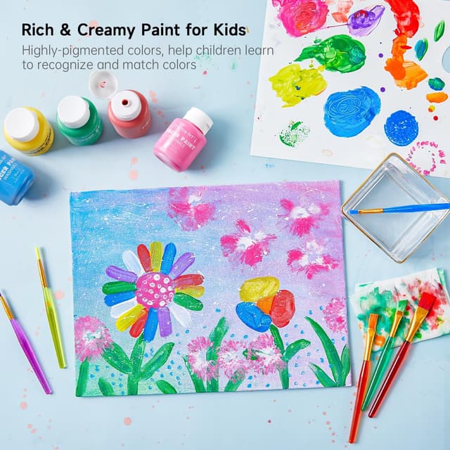 Thumbnail 2 de Shuttle Art Pintura de Dedos 53 Piezas Niños