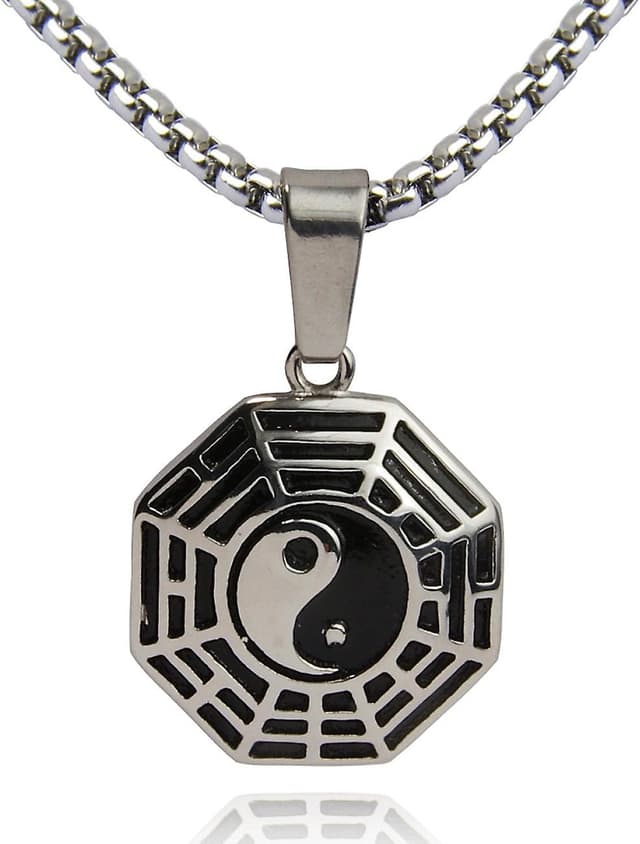 Detalle de DonDon Collier Homme Acier 52 cm