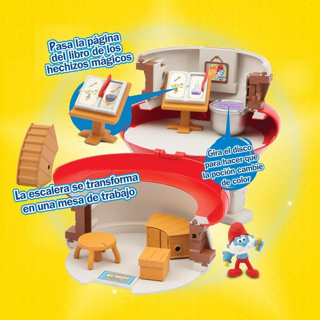 Thumbnail 5 de Giochi Preziosi PITUFOS Casa de Papá Pitufo