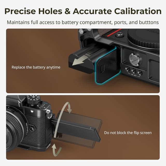 Thumbnail 1 de SMALLRIG Z f Holzhandgriff für Nikon Z f