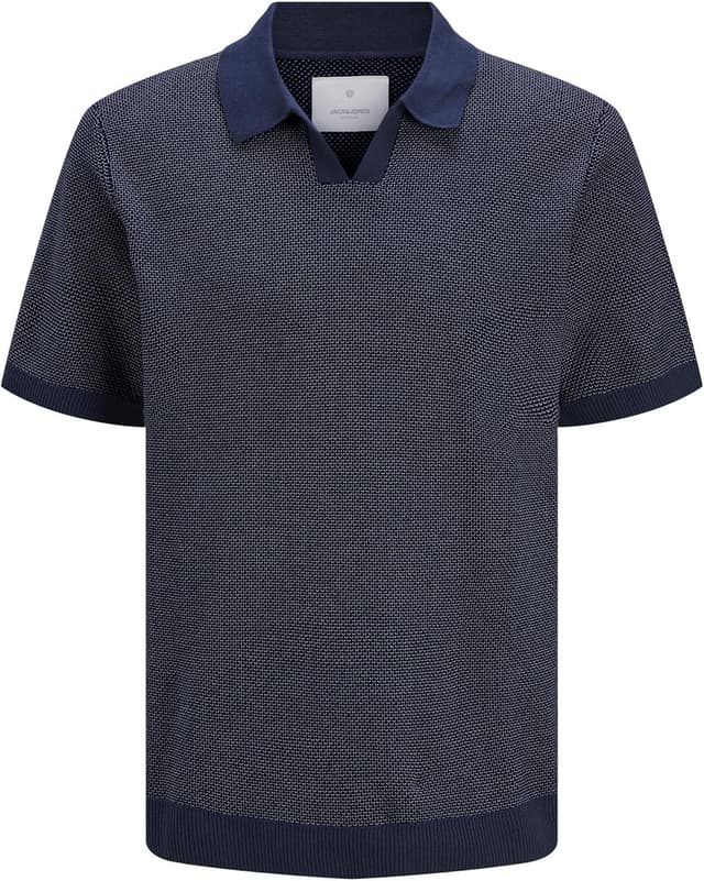 Thumbnail 6 de JACK & JONES Gestricktes Polo Einfarbig