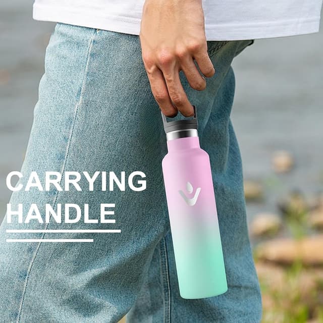 Detalle 2 de Grsta Botella térmica 750 ml con pajita y filtro 🚰