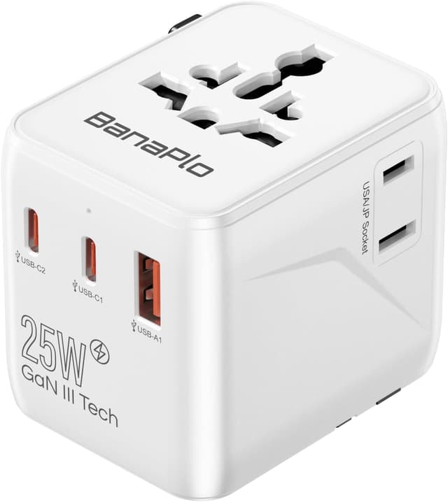 Detalle de Universal Travel Adapter 25W with PD