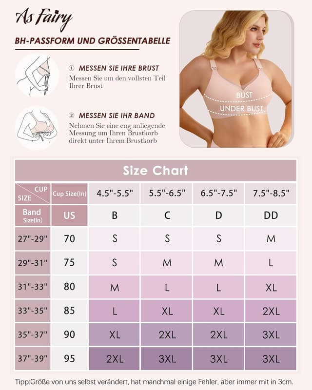 Thumbnail 5 de As Fairy Still-BH Nahtlos V‑Ausschnitt 📷