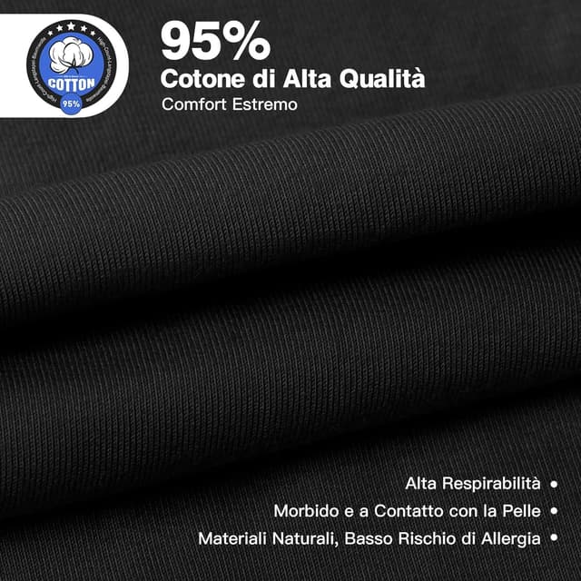 Thumbnail 3 de Lowbangge Boxer uomo in cotone (confezione 9 pezzi, senza etichette)