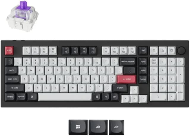 Detalle de Keychron Q5 HE Wireless Tastatur 96%