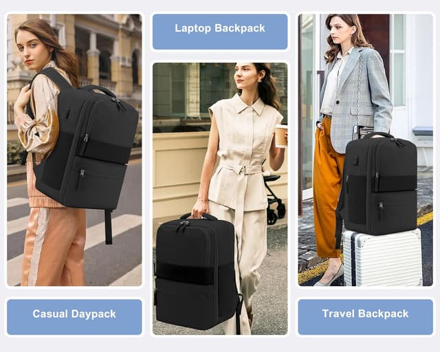 Thumbnail 6 de SUNUP Ryanair cabin bag 40x20x25cm under-seat travel backpack (20L) with laptop fit