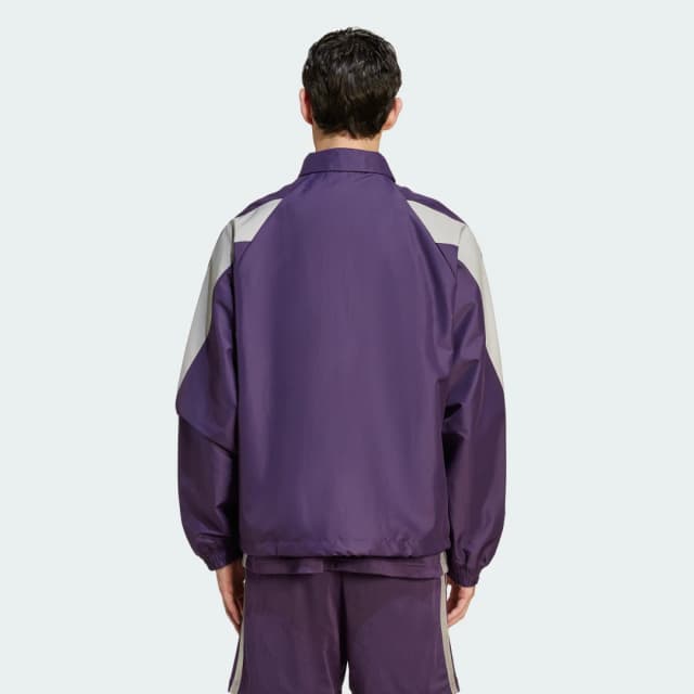 Detalle 2 de adidas Chaqueta deportiva Stadium en violeta
