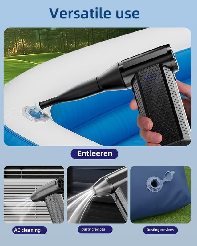 Thumbnail 5 de Compressed Air Duster 130000RPM Cordless