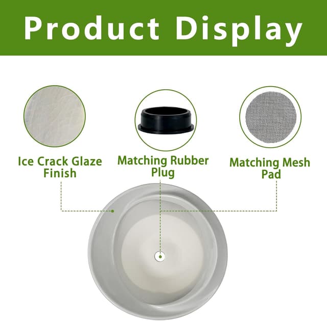 Thumbnail 5 de Teagas Bonsai Pots 13 Inch Ceramic Planter