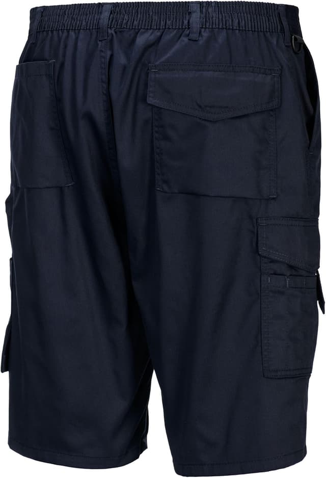 Detalle de Portwest S790 Men’s High Performance Comfort Combat Cargo Work Shorts (Navy, L)