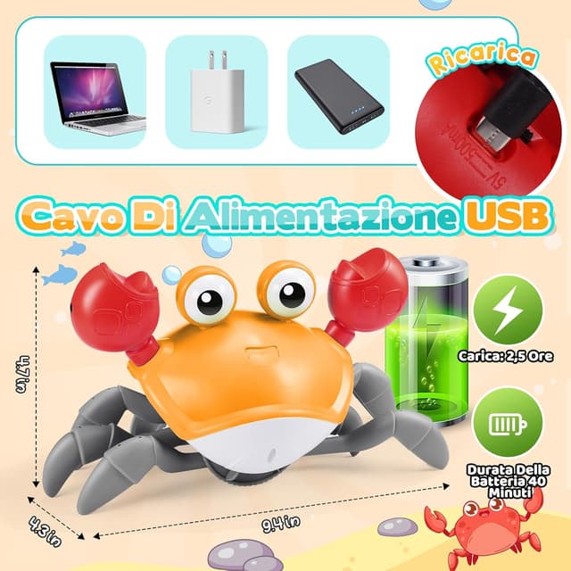 Thumbnail 6 de iKidiki iKidiki Granchio Montessori 6-12 mesi