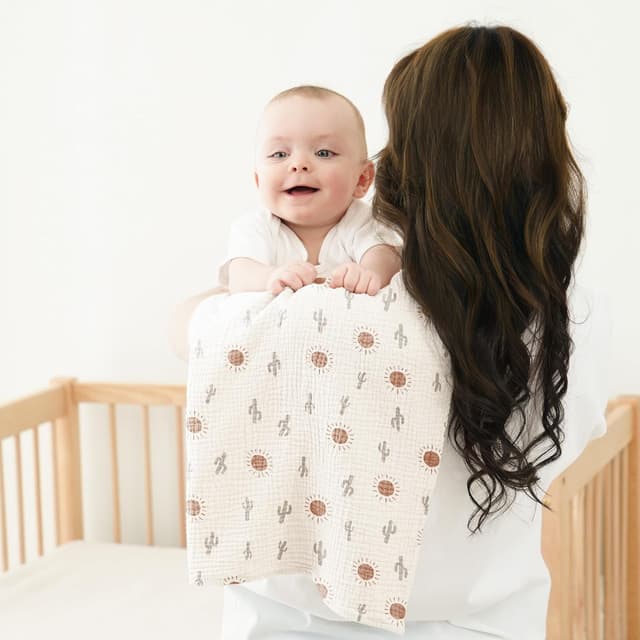 Detalle de Bearmoss Moltontücher Baby Musselin 6er 60x60