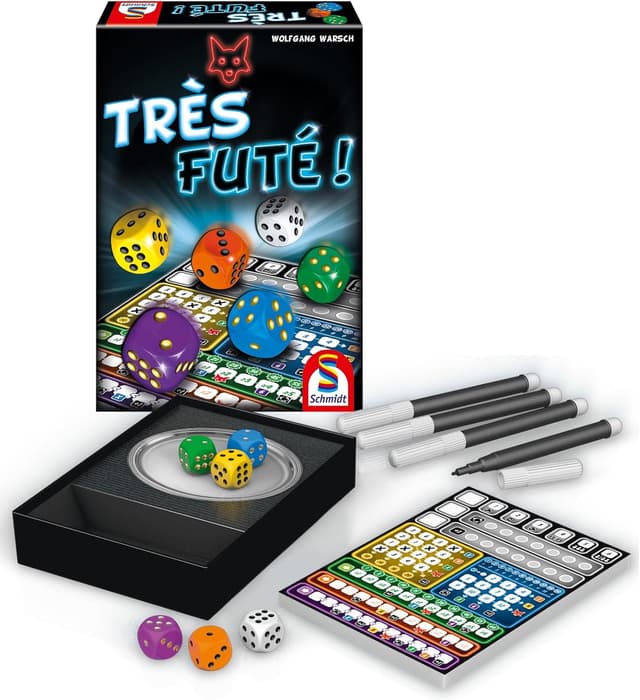 Detalle de Schmidt Spiele Très Futé 8 ans jeu 🎲