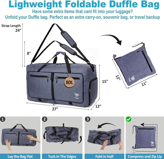 Detalle de bago Holdall bag 80L with shoe compartment