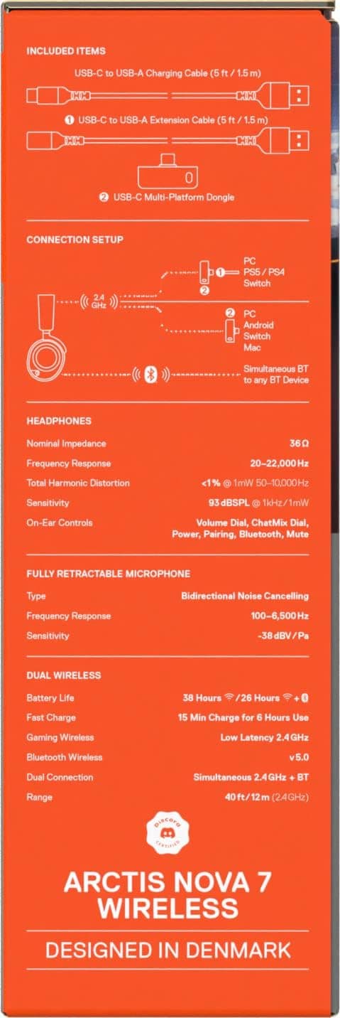 Thumbnail 15 de SteelSeries Arctis Nova 7 Wireless 🎧 - Cascos Gaming Inalámbricos