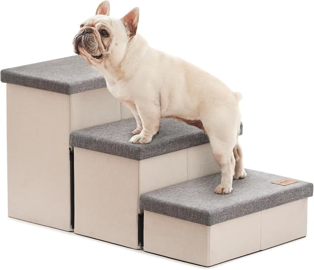Imagen de Love's cabin Dog Stairs 18" H for Beds en OfertitasTOP