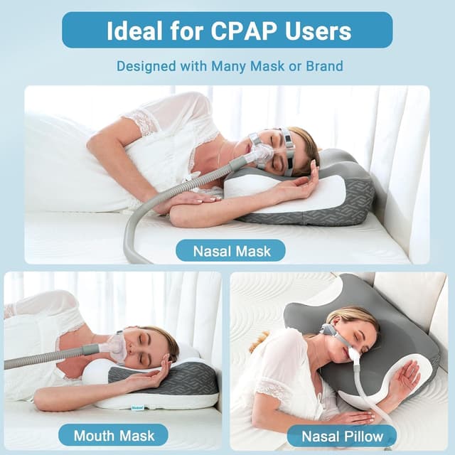 Detalle de Elviros oreiller CPAP, hauteur 10 cm