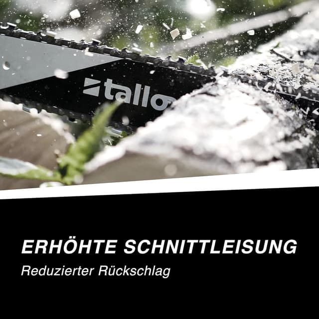 Detalle 2 de Tallox Sägeketten 3/8 Zoll 1,1 mm 52 TG 35 cm Schwert