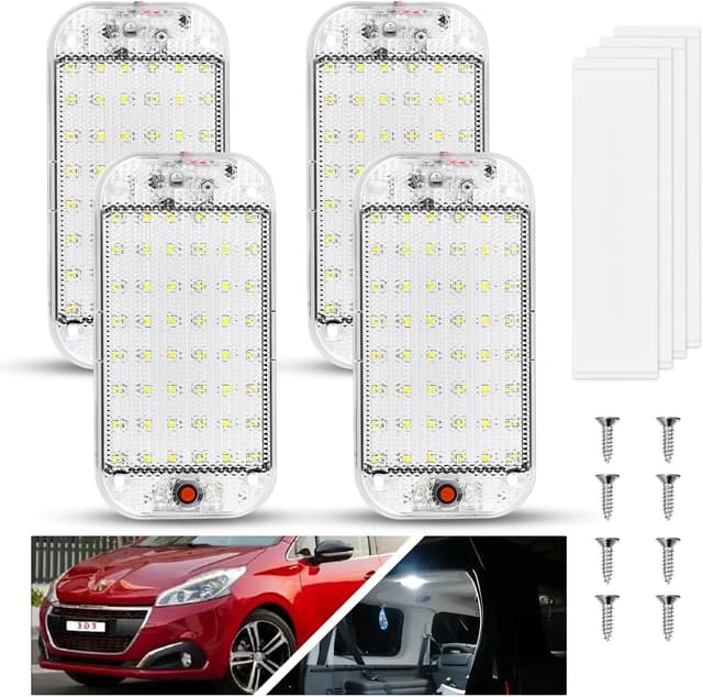 Imagen de URAQT Barre LED Intérieure 4 pièces 800 lm en OfertitasTOP