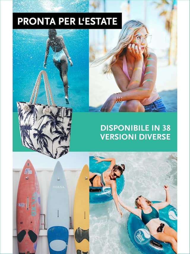 Thumbnail 4 de DonDon Grande borsa da spiaggia