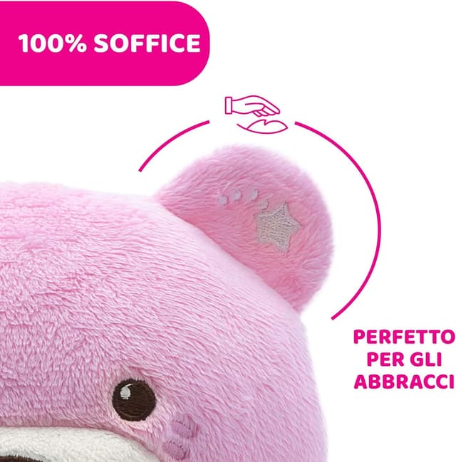 Thumbnail 5 de Chicco First Dreams Orsacchiotto Peluche Rosa