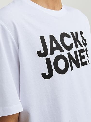 Thumbnail 4 de JACK & JONES Jjecorp Logo Tee Camiseta slim blanca L 👕