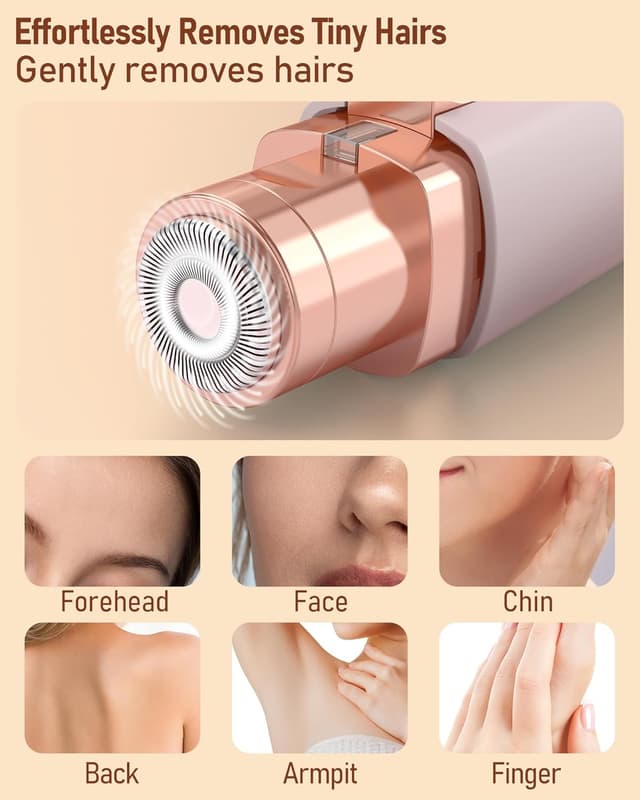 Thumbnail 4 de Eyebrow & Facial Hair Trimmer 2‑in‑1 for Women 🪒