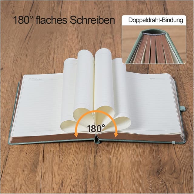 Detalle 2 de HwxBen Notizbuch 14,5 x 21 cm đź““