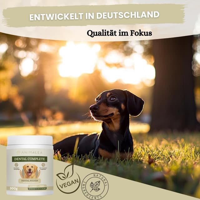Detalle de Zahnpflege Pulver für Hunde 300 g