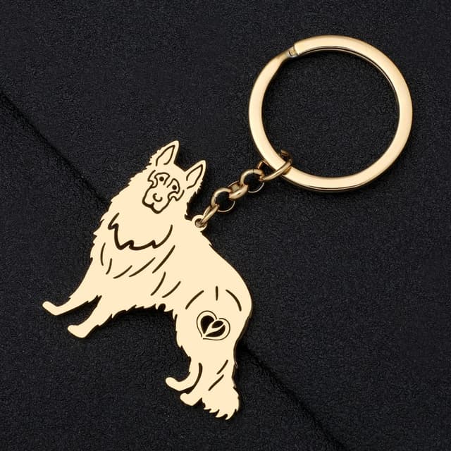 Thumbnail 2 de DOWAY Cute Whippet Dog Keychain