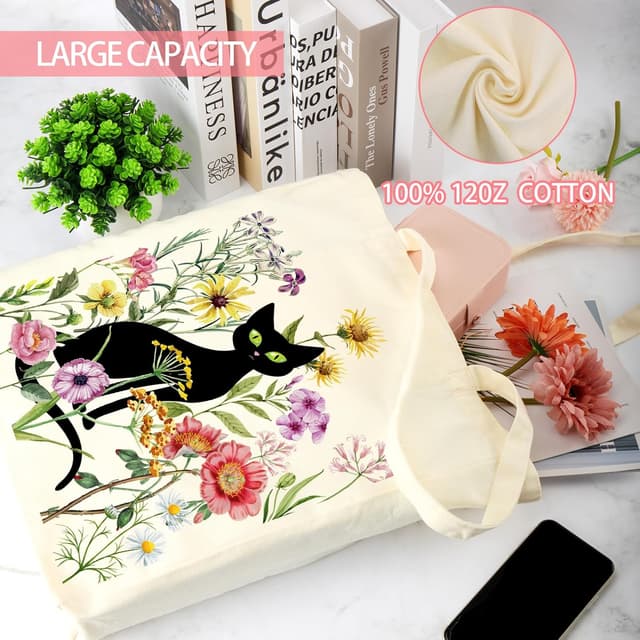 Thumbnail 4 de Ysound Bolsa de tela Mujer Tote 35x42x8 cm