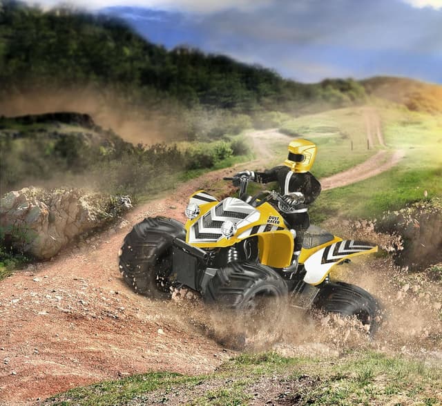 Thumbnail 6 de Revell Control Quadbike New Dust Racer im Maßstab 1:10 – 27‑MHz-Fernsteuerung für Indoor & Outdoor