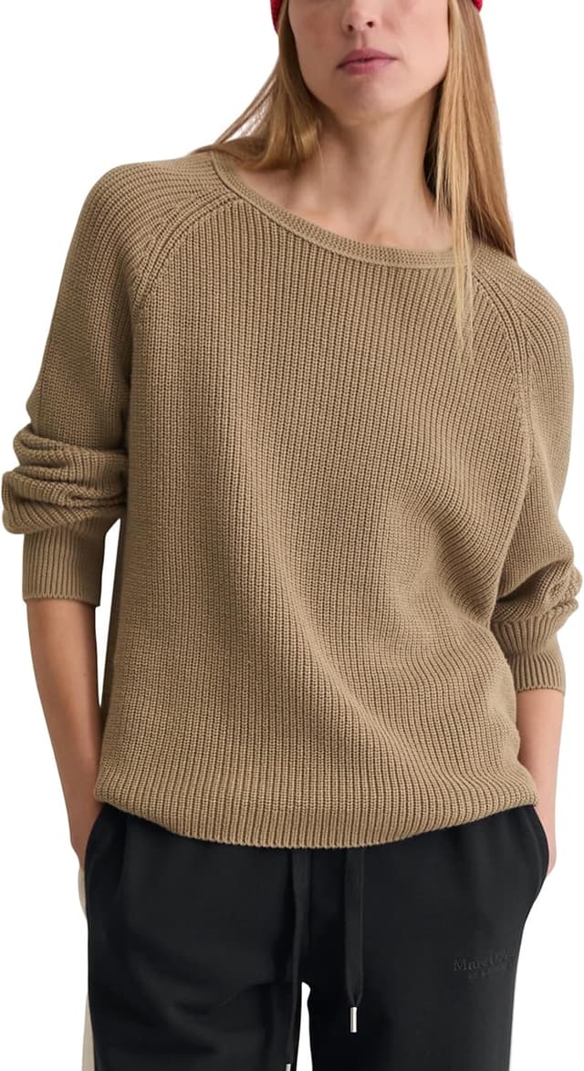 Thumbnail 6 de Marc O’Polo Damen Strickpullover aus Bio-Baumwolle (Loose Fit)