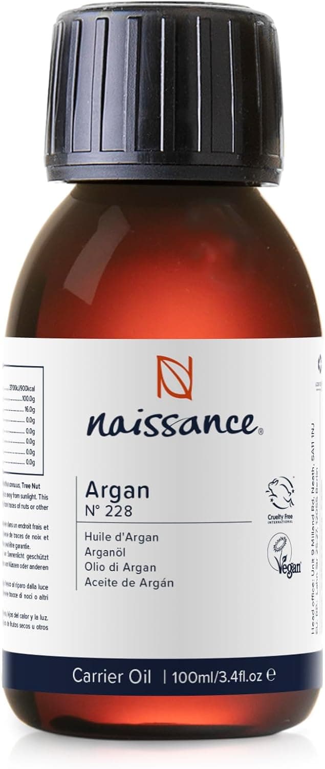 Detalle de Naissance Olio di Argan del Marocco (No. 228) Naturale 100 ml – anticrespo, idratante vegan