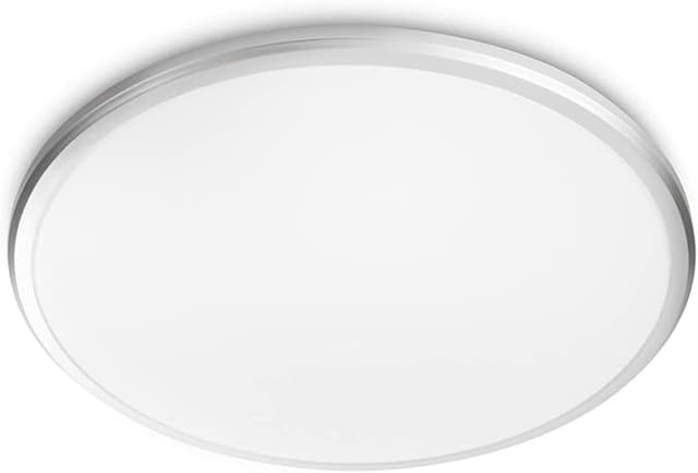 Detalle de Philips MyLiving Twirly Plafón LED Gris ✨ 2700K 17W 240V