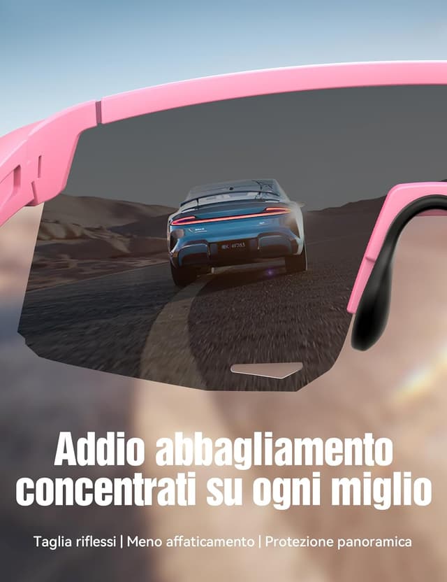 Thumbnail 6 de JOYROOM occhiali ciclismo TR90 con nasello regolabile, lenti polarizzate TAC e UV400