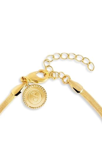 Thumbnail 6 de SINGULARU Lisse S 16 cm pulsera de acero bañada oro