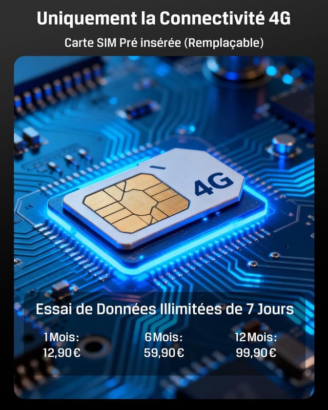 Thumbnail 5 de Xega 4G caméra 10000 mAh