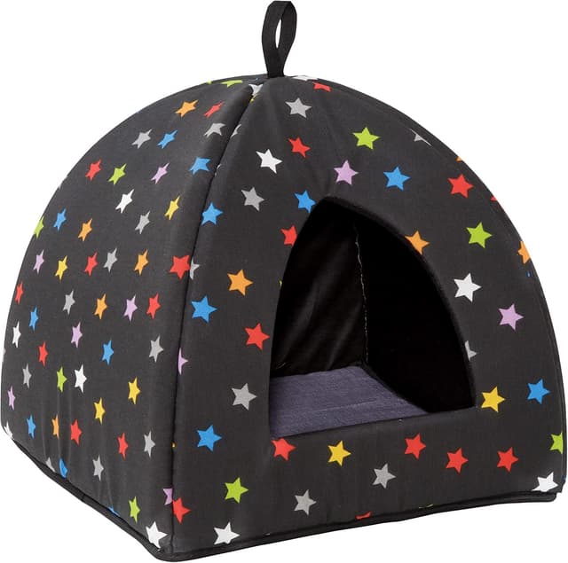 Detalle de Baroni Home Lettino Cuccia Piramide 40x40x36 cm 🐾