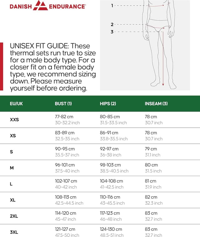 Detalle 2 de Danish Endurance thermal base layer set