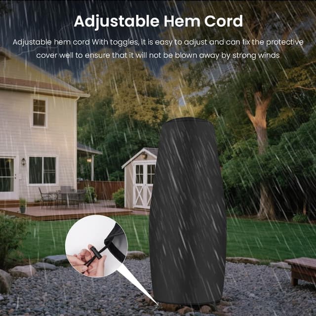 Thumbnail 4 de AOOWU Chimenea Funda 122x61x21cm 🏡