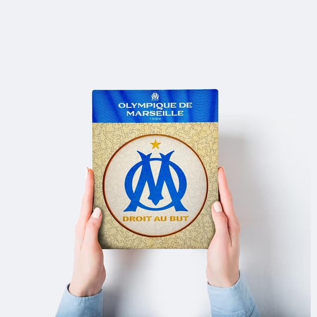 Detalle de Iconic Puzzles Marsiglia Logo – Puzzle in legno 100% sostenibile, taglia M, 270 pezzi