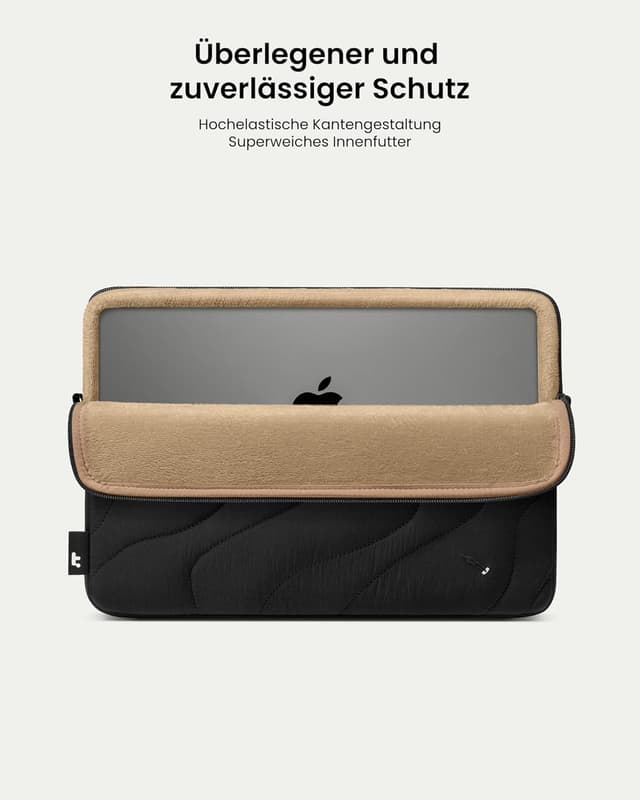 Detalle de tomtoc Terra-A27 gesteppte Laptop-Tasche für 15 Zoll (u. a. MacBook Air 15, Surface Laptop 7/6/5/4)