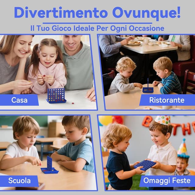 Detalle 2 de Pup Go 4 in Linea Mini per bambini 3+ (gioco di strategia portatile da viaggio)