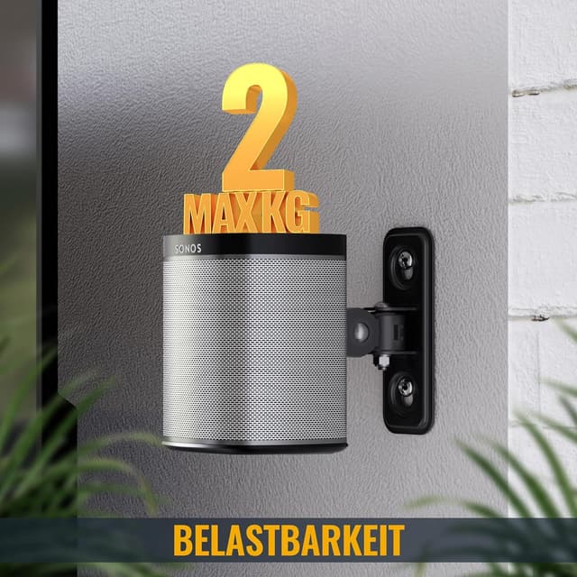 Thumbnail 6 de RICOO LH431-B Lautsprecher Wandhalterung 2 kg đ