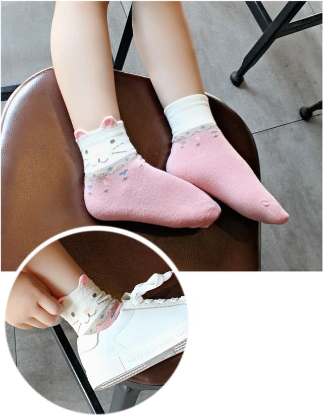 Thumbnail 3 de PUTUO Calzini per Bambina 5 Paia 2-11 Anni