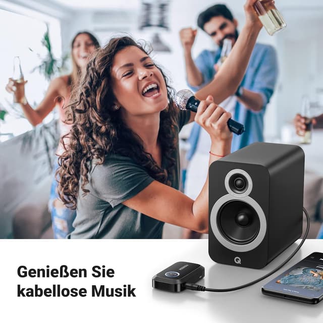 Thumbnail 5 de UGREEN Aux Bluetooth Adapter Auto 15 Stunden